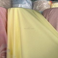 Vải kate sọc ngang Phượng Thuý khổ 1m50