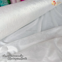 Vải lụa gấm 2 da Phượng Thúy khổ 1m50