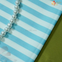 Vải lụa Satin họa tiết Phượng Thúy khổ 1m50 | Vải may pijama, đồ bộ