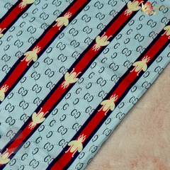 Vải lụa Satin họa tiết Phượng Thúy khổ 1m50 | Vải may pijama, đồ bộ