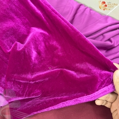 Vải nhung 7 biên Phượng Thúy khổ 1m65
