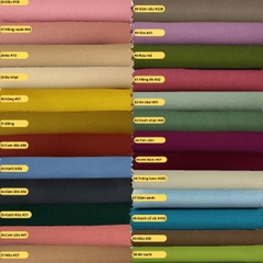 [MÀU 2] Vải Cotton lạnh Phượng Thúy khổ 1m50 | Vải may áo sơ mi