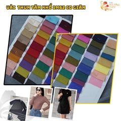 Vải thun tăm Phượng Thuý khổ vải 1m62
