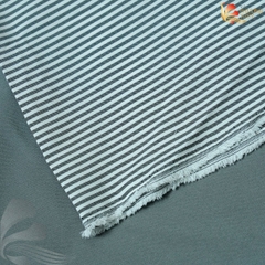 Vải kate sọc ngang Phượng Thuý khổ 1m50