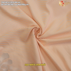 Vải kate sọc ngang Phượng Thuý khổ 1m50