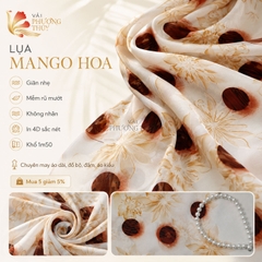 Vải lụa Mango Phượng Thúy khổ 1m50 | Vải may đồ bộ, đầm váy