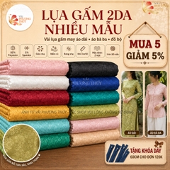 Vải lụa gấm 2 da Phượng Thúy khổ 1m50