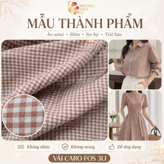 Vải kate fos caro 3li Phượng Thúy khổ 1m50