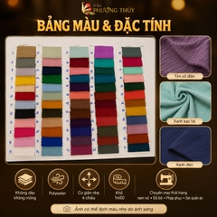 Vải đũi trơn Phượng Thúy khổ 1m55