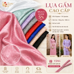 Vải lụa gấm 2 da Phượng Thúy khổ 1m50