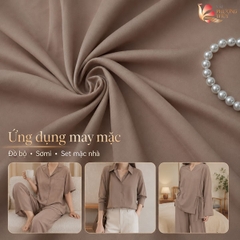 Vải Lụa nhật 100D trơn Phượng Thúy khổ 1m50