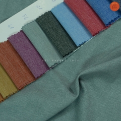 Vải lụa Cotton silk Phượng Thúy khổ 1m50