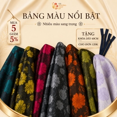Vải tafta hoa Phượng Thúy