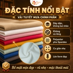 Vải Tuyết mưa Nhật Nam Phượng Thúy