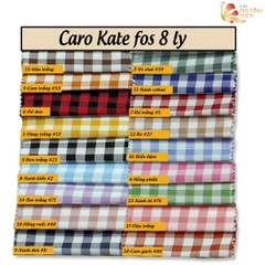 Vải kate fos caro 8 li Phượng Thúy khổ 1m50