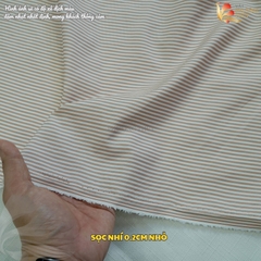 Vải kate sọc ngang Phượng Thuý khổ 1m50