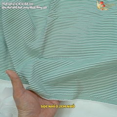 Vải kate sọc ngang Phượng Thuý khổ 1m50