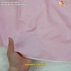 Vải kate sọc ngang Phượng Thuý khổ 1m50