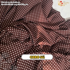 [MÀU 2] Vải Lụa nhật 100D họa tiết hoa nhí Phượng Thúy