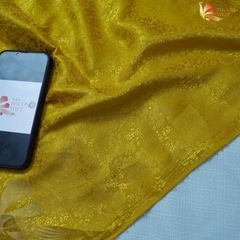 [MÀU 2] Vải lụa gấm Phượng Thúy khổ 1m50 - may áo dài đồ bộ bà ba