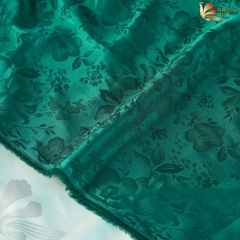 [MÀU 2] Vải lụa gấm Phượng Thúy khổ 1m50 - may áo dài đồ bộ bà ba