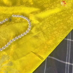[MÀU 2] Vải lụa gấm Phượng Thúy khổ 1m50 - may áo dài đồ bộ bà ba