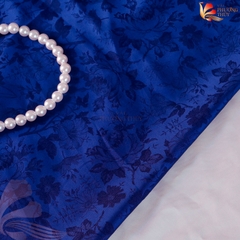 [MÀU 2] Vải lụa gấm Phượng Thúy khổ 1m50 - may áo dài đồ bộ bà ba