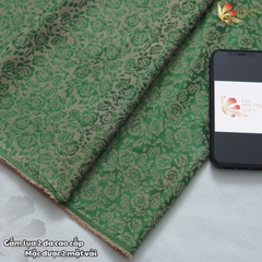 Vải lụa gấm 2 da Phượng Thúy khổ 1m50