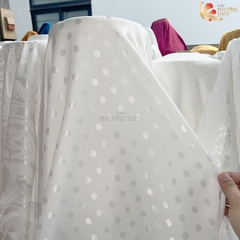 [MÀU 2] Vải lụa gấm Phượng Thúy khổ 1m50 - may áo dài đồ bộ bà ba