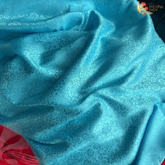[MÀU 2] Vải lụa gấm Phượng Thúy khổ 1m50 - may áo dài đồ bộ bà ba