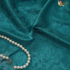 [MÀU 2] Vải lụa gấm Phượng Thúy khổ 1m50 - may áo dài đồ bộ bà ba