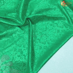 [MÀU 2] Vải lụa gấm Phượng Thúy khổ 1m50 - may áo dài đồ bộ bà ba