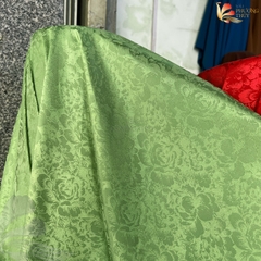 [MÀU 2] Vải lụa gấm Phượng Thúy khổ 1m50 - may áo dài đồ bộ bà ba