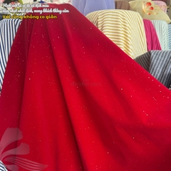 Vải Nhung cứng Budanh Phượng Thúy không giãn