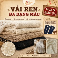 Vải ren Phượng Thúy khổ 1m50