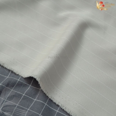 Vải kẻ sọc thêu Phượng Thúy khổ 1m50