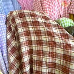 Vải Thô Cotton Phượng Thúy khổ 1m50 | Vải may đồ bộ