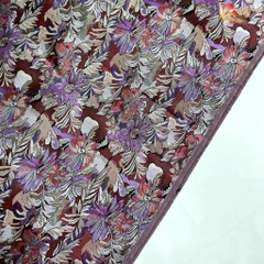 Vải gấm thêu Thượng Hải khổ 90cm | Vải may áo dài