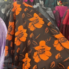 Vải tafta hoa Phượng Thúy