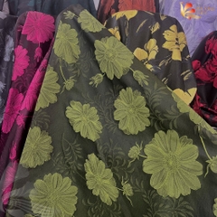 Vải tafta hoa Phượng Thúy