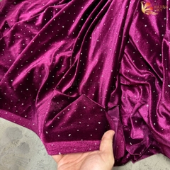 Vải nhung 7 biên Phượng Thúy khổ 1m65
