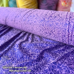 Vải lụa gấm 2 da Phượng Thúy khổ 1m50