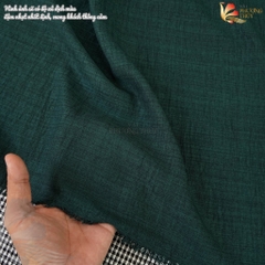 Vải đũi vân mây co giãn mềm mịn chuyên may thời trang nam nữ, pháp phục, áo kiểu đồ bộ khổ 1m50