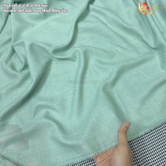 Vải đũi vân mây co giãn mềm mịn chuyên may thời trang nam nữ, pháp phục, áo kiểu đồ bộ khổ 1m50