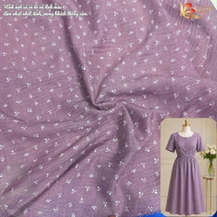 Vải đũi vân mây Phượng Thúy chuyên may thời trang nam nữ