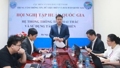 Vận hành hệ thống dữ liệu khai thác tài nguyên biển