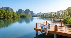 Công viên câu cá rừng ngập mặn lớn bậc nhất thế giới tại Quảng Ninh