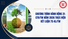 Chương trình hành động của Bộ Chính trị thực hiện Kết luận số 75-KL/TW