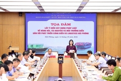 Hoàn thiện thể chế quản lý không gian biển và bảo vệ môi trường