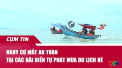 Nguy cơ mất an toàn tại các bãi biển tự phát mùa du lịch Hè